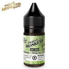 Twelve monkeys E-liquid Gattago Salts 20mg/30ml