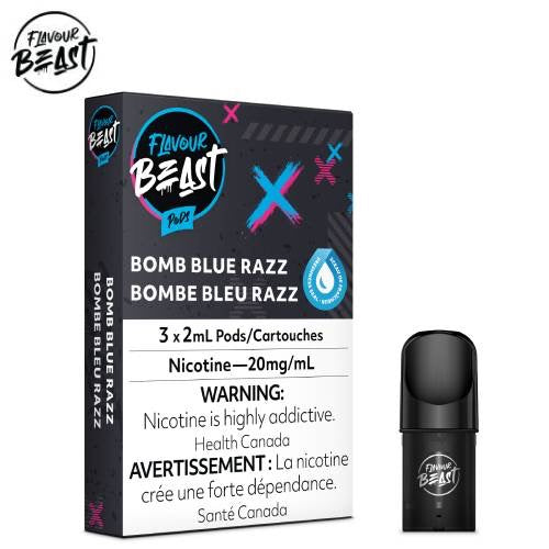 Bombe de saveur Beast Blue Razz 20 mg 