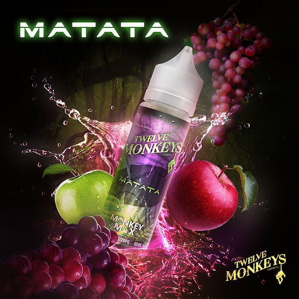 Twelve monkeys matata-grape/apple 60ml  3mg