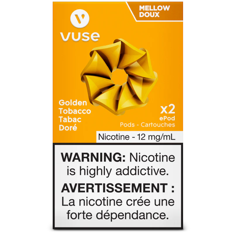 Vuse epod golden tobacco mellow 12mg/ml