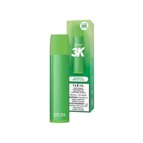 Stlth 3k Green apple ice 20mg/ml disposable