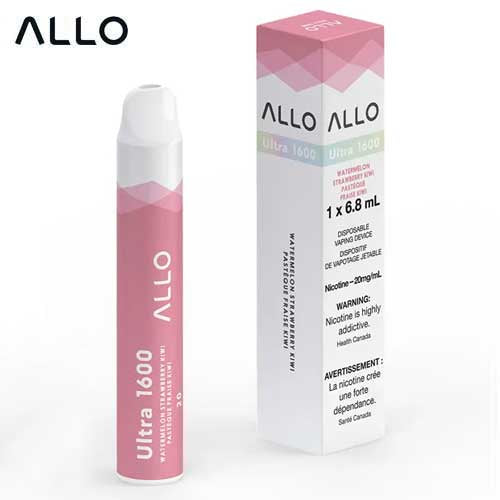 Allo 1600 watermelon strawberry kiwi 20mg/ml disposable