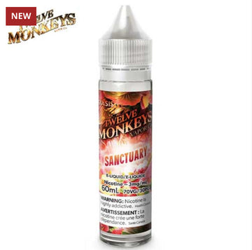 E-liquide Twelve Monkeys (Sanctuary) 3mg/60mL