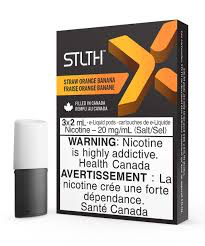 Stlth x strawberry orange banana  20mg pods