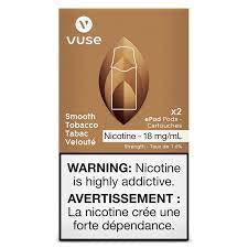 Vuse epod smooth tobacco 18mg/ml