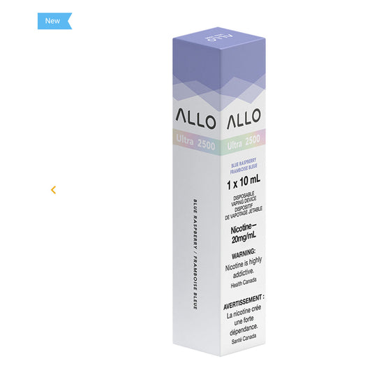 Allo 2500 blue raspberry 20mg/ml disposable