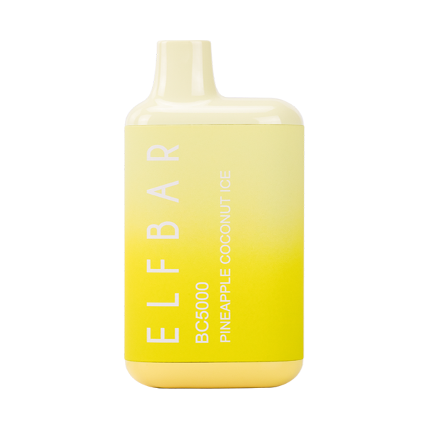 Glace à l'ananas et à la noix de coco Elfbar BC5000 20 mg/ml jetable