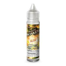 E-liquide Bliss Freebase Douze singes 6 mg/30 ml