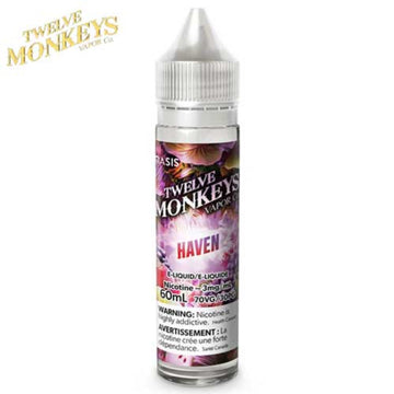 E-liquide Twelve Monkeys (Haven) 3 mg/60 ml