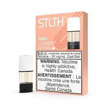 Stlth peach 20mg pods