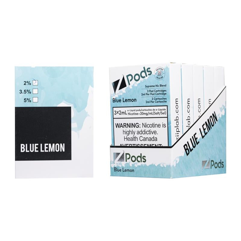 Z Pods blue lemon