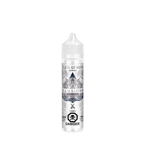 Illusions e-liquid x 6mg/mL 60 mL