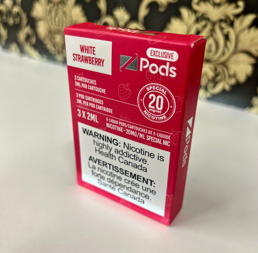 Z pods white strawberry 20mg/ml