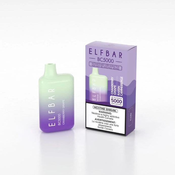 Elfbar BC5000 Cranberry grape 20mg/ml disposable