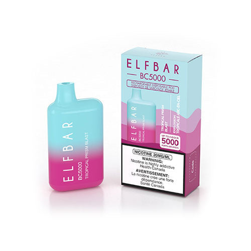 Elfbar BC5000 Jetables à prisme tropical 20 mg/ml