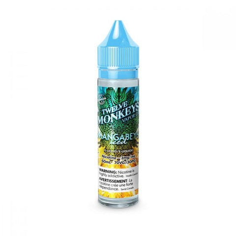 E-liquide Mangabeys glacé des Douze Singes 3mg/60mL