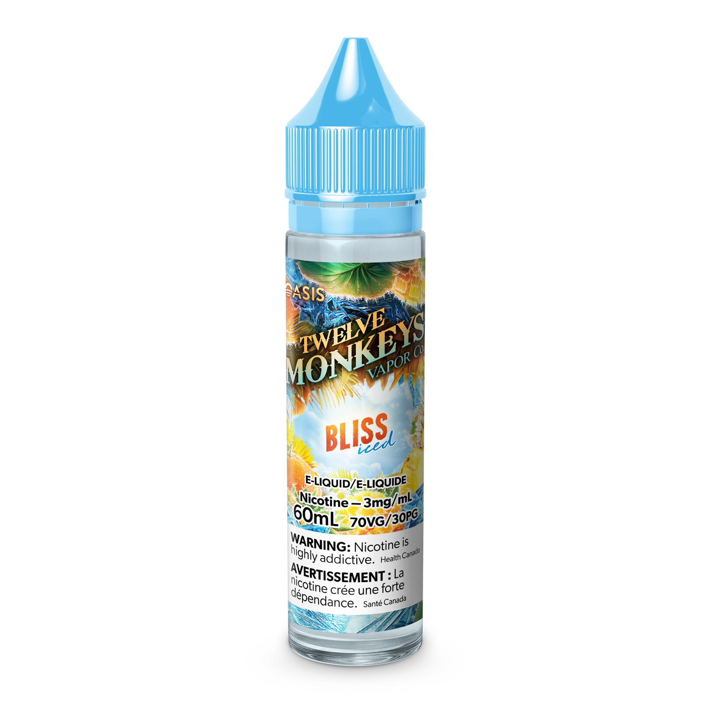 E-liquide Douze singes Bliss 3mg/60mL