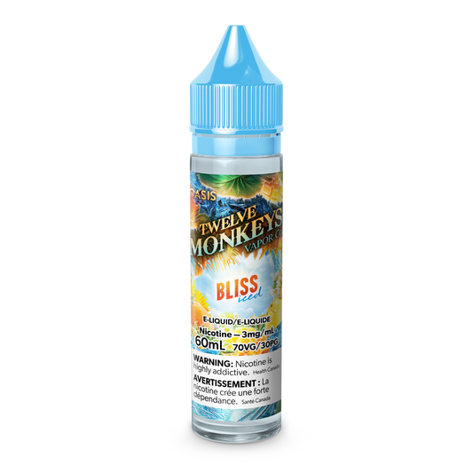 E-liquide Douze singes Bliss 3mg/60mL