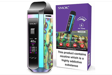 Smok rpm40 pod mod kit prisme arc-en-ciel