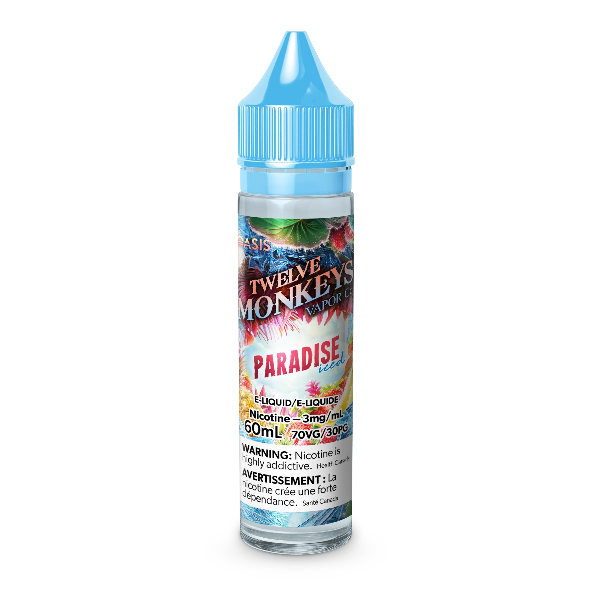 Twelve monkeys e liquid paradise iced 3mg/60mL