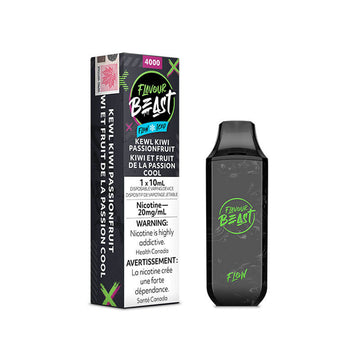 Flavour beast flow 4000 Kewl kiwi passionfruit ice 20mg/ml disposable