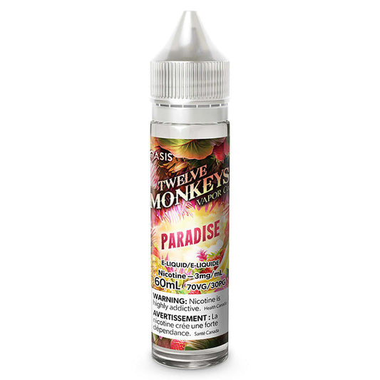 Twelve Monkeys e liquid Paradise 3mg/60ml