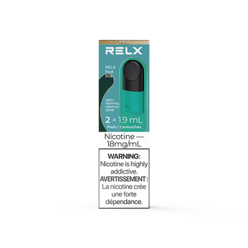 Relx pod pro menthol piquant 18 mg 2 dosettes