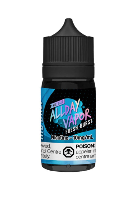 All day vapor fresh burst 10mg/30ml