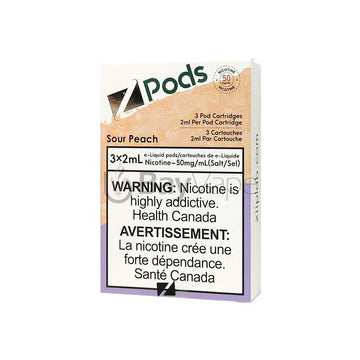 Z pods pêches acidulées