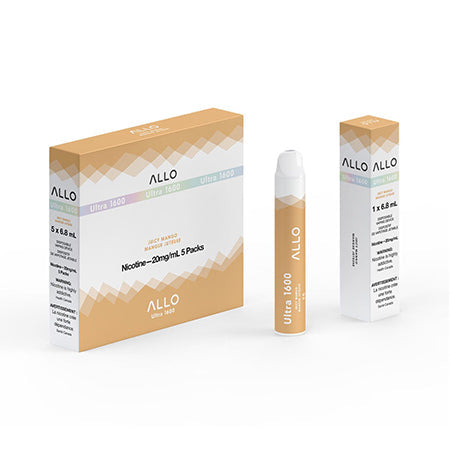 Allo 1600 juicy mango 20mg/ml disposable