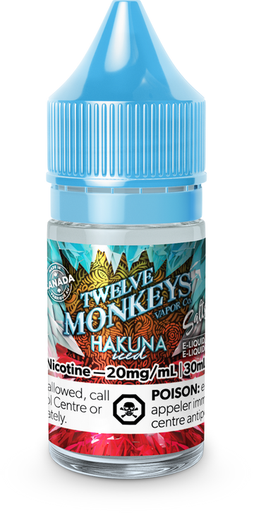 Twelve monkeys e liquid Hakuna Iced 10mg/30ml (Provincial)