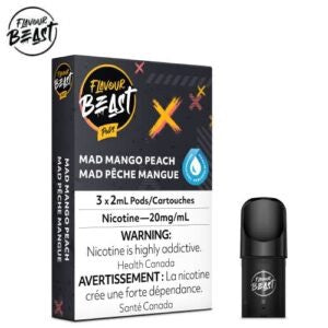 Saveur Beast Mad Mango Peach 20 mg gousses