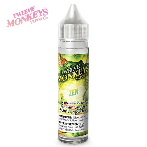 Douze singes Zen 6 mg/60 ml