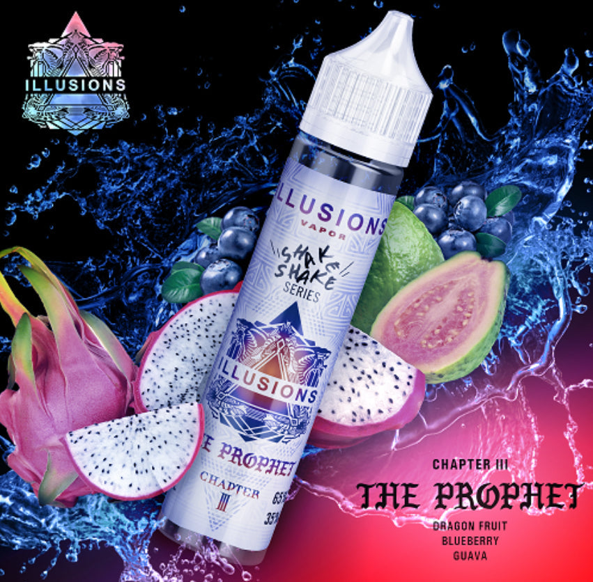 Illusions e-liquid the prophet 6mg/mL 60 mL