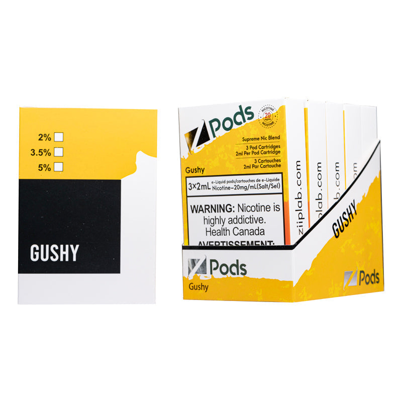 Z pods gushy