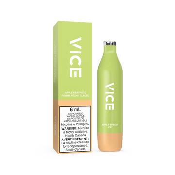 Vice 2500 Apple Peach Ice 20 mg/ml jetable (provincial)