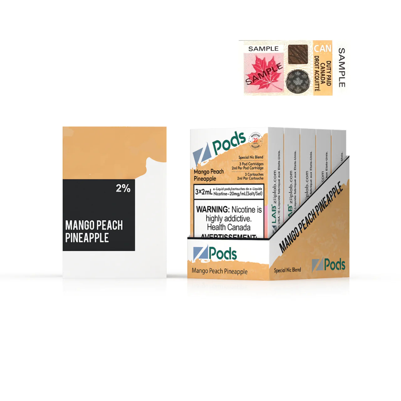 Z pods Mango Peach Pineapple (Provincial)