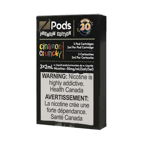 Z pods  cinnamon crunchy