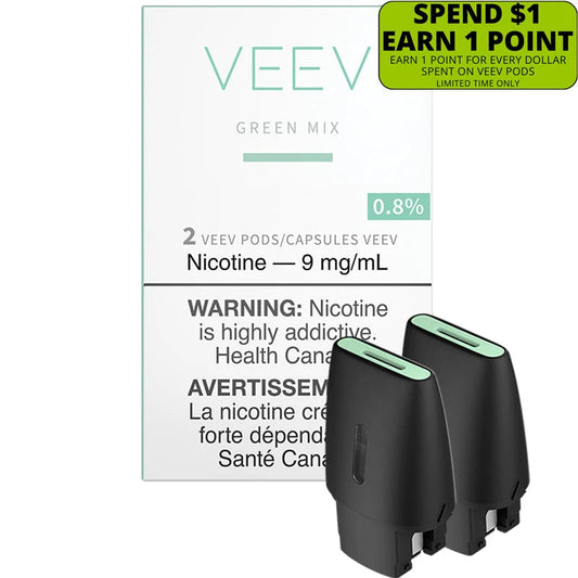 Veev epod classique à la menthe 9 mg/ml 