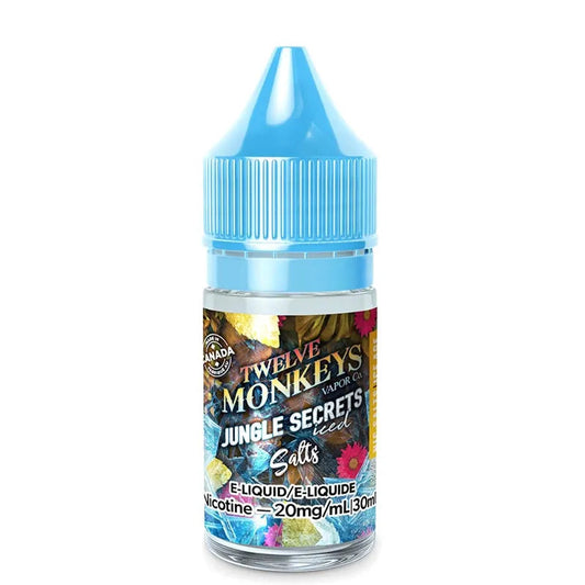 Twelve monkeys e liquid jungle secrets iced 10mg/30ML