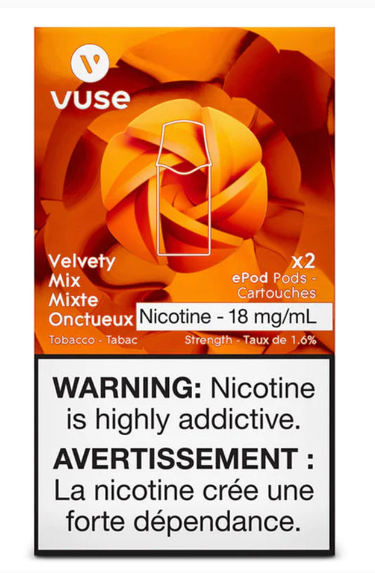 Vuse epod mélange velouté 18 mg/ml