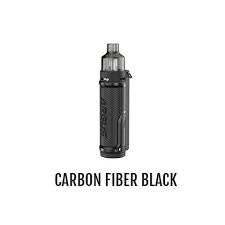 Argus pro carbon fiber and black vaping device kit