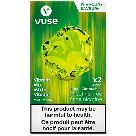 Vuse epod vibrant mix nicotine free 2 pack