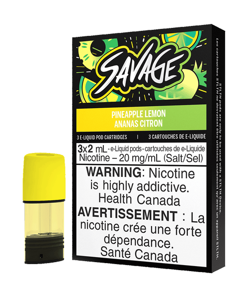 Gousses de 20 mg d'ananas sauvage et de citron