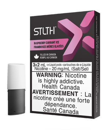 Stlth X Raspberry Currant Ice 20mg pods