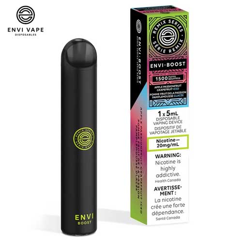 Envi Boost Apple Passionfruit Grapefruit Iced 20mg/ml disposable