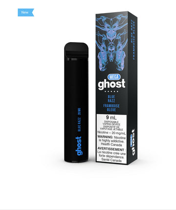 Ghost Mega Blue Razz 20 mg/ml jetable