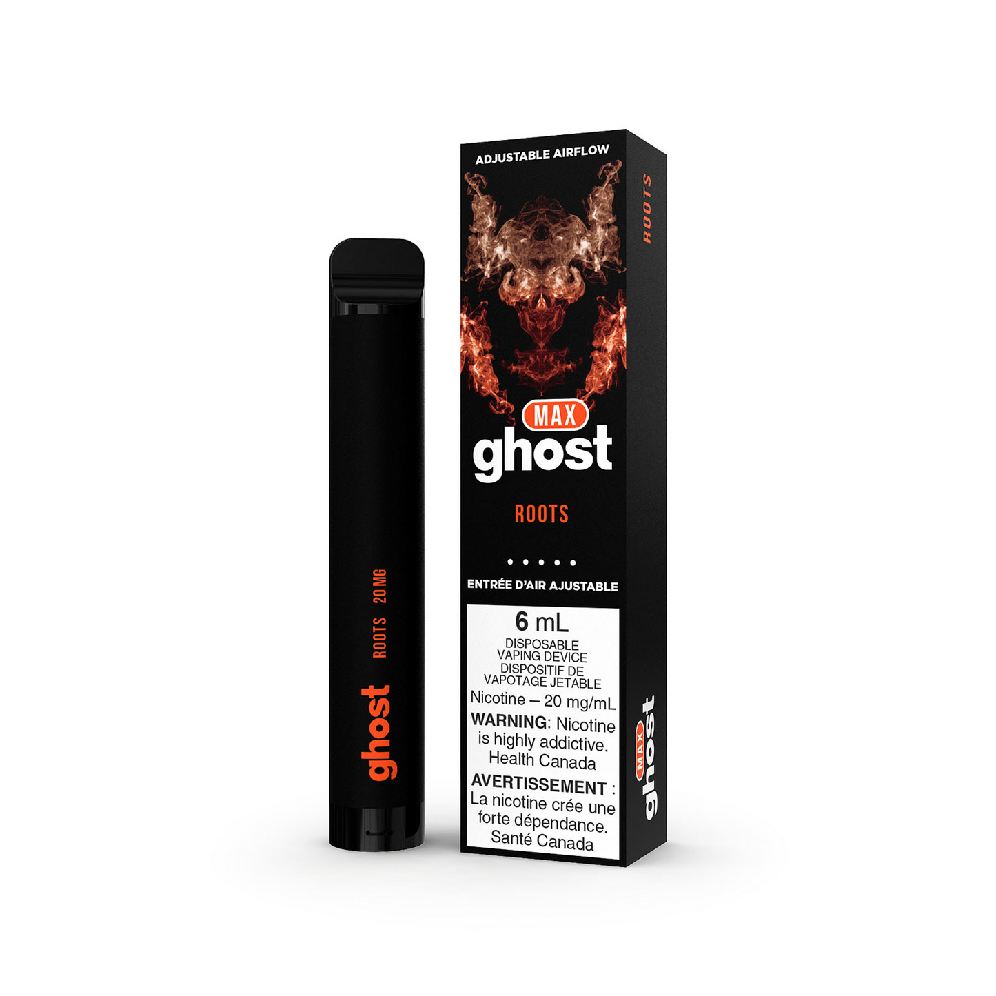 Ghost max roots 20mg/ml disposable