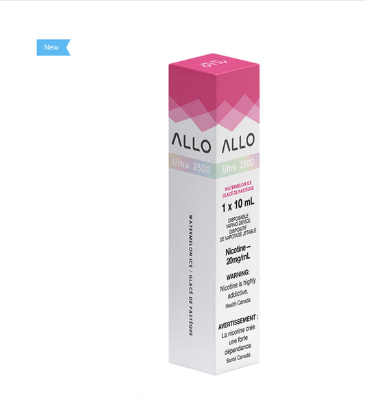 Allo 2500 watermelon ice 20mg/ml disposable