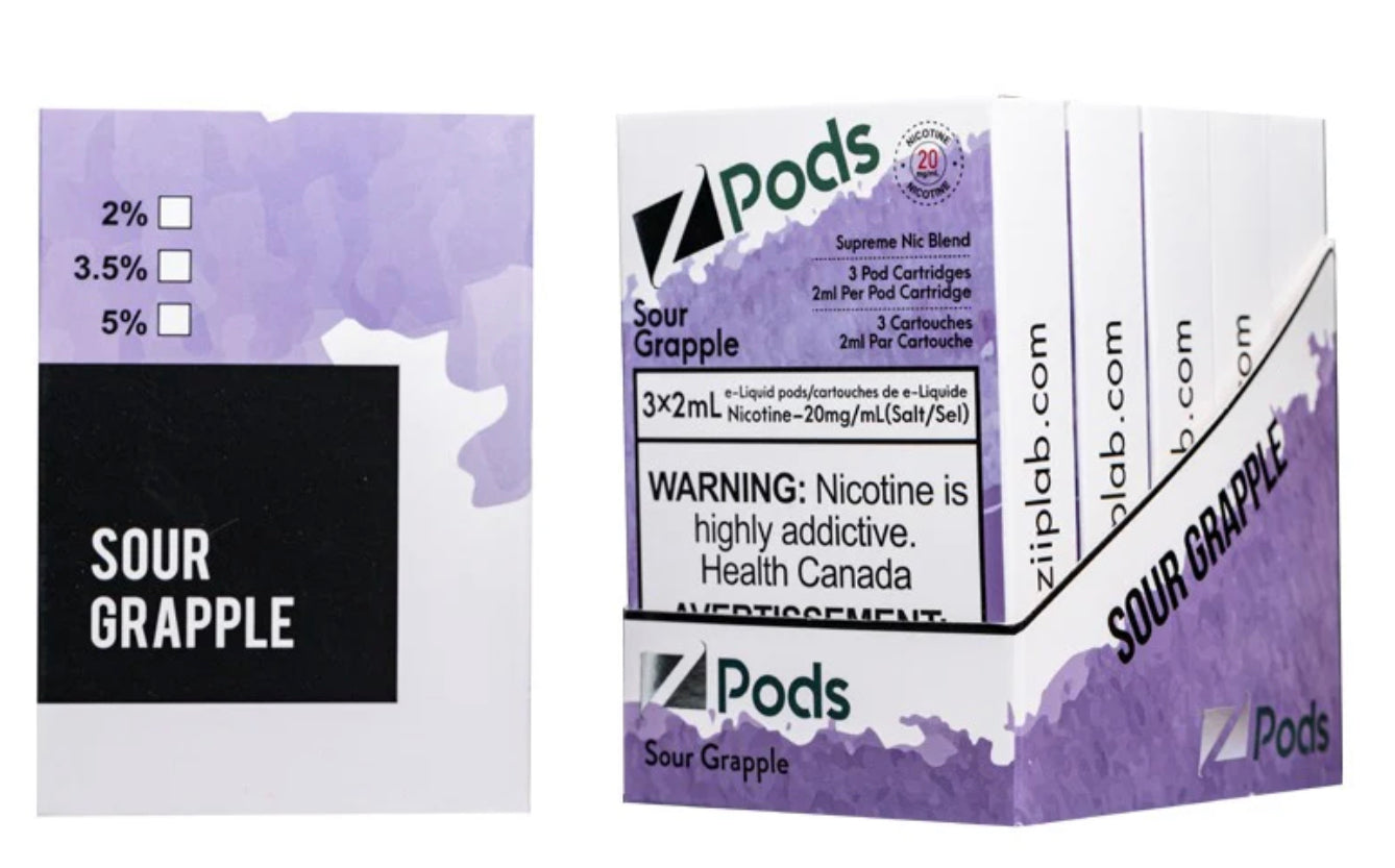Z pods sour grapple
